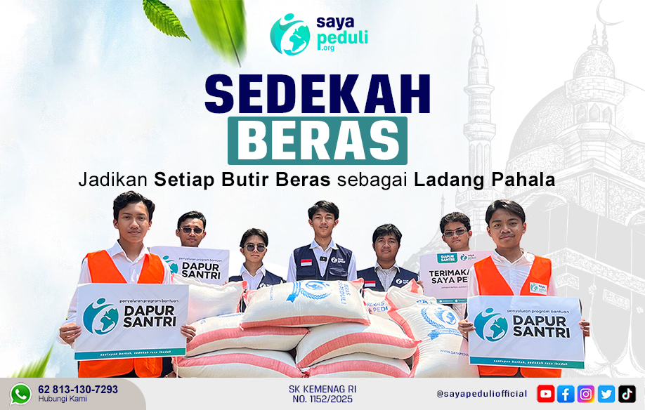 Sedekah Beras Jadikan Setiap Butir Beras sebagai Ladang Pahala